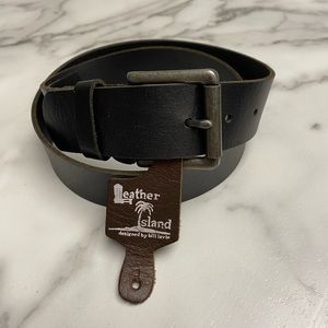 Leather Island Men’s Belt